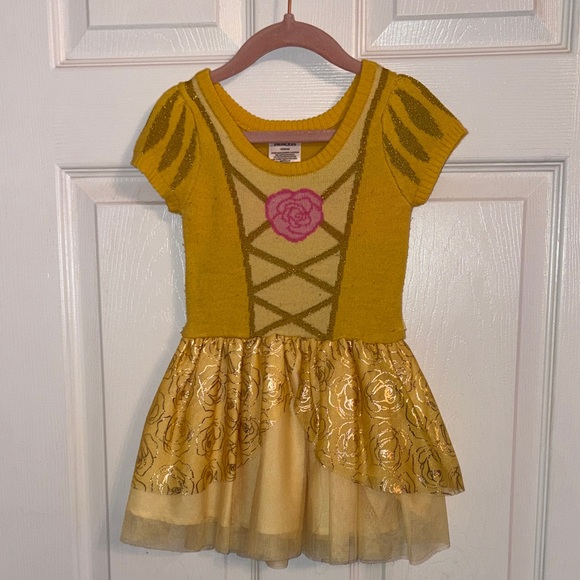 2T Disney Princess Costume NightGowns Collection Jasmine Belle Snow White, Ariel - Picture 5 of 7